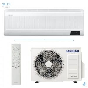 Climatiseur SAMSUNG Windfree Elite 3.5kW AR12CXCAAWKNEU + AR12TXCAAWKXEU Mono Split Wifi de serie PAC air-air reversible