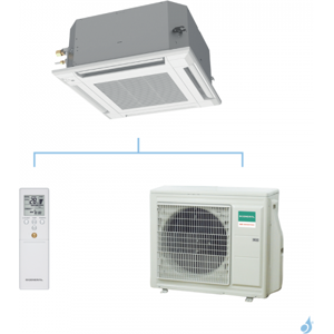 GENERAL climatisation mono split cassette 600 x 600 gaz R32 KVLA performance 6,8kW AUXG24KVLA + AOHG24KBTB A++