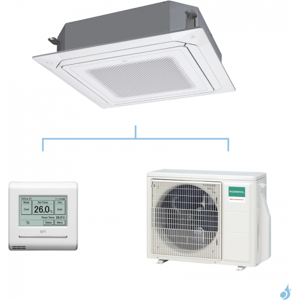 GENERAL climatisation mono split KRLB cassette 800x800 gaz R32 Performance 5,2kW AUXG18KRLB + AOHG18KBTB A++