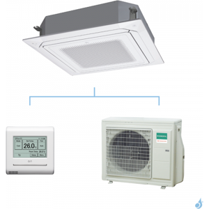 GENERAL climatisation mono split KRLB cassette 800x800 gaz R32 Performance 6,8kW AUXG24KRLB + AOHG24KBTB A++