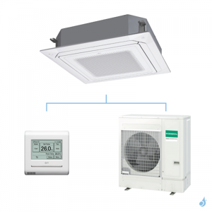 GENERAL climatisation mono split (3Ph) KRLB cassette 800x800 gaz R32 Performance 13,4kW AUXG54KRLB + AOHG54KRTA A++