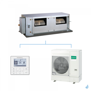 General climatisation mono split gainable haute pression statique KHTA gaz R32 Performance 13,4kW ARXG54KHTA + AOHG54KBTB B