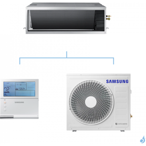 SAMSUNG Climatisation Mono Split Gainable Moyenne Pression Gaz R-32 AC052RNMDKG 5kW A++/A+