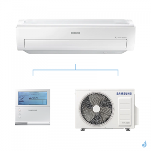 SAMSUNG Climatisation Mono Split Mural A3050 Monophase Gaz R-32 AC035RNADKG 3.5 kW A++/A+