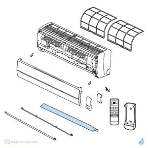 FUJITSU Diffuseur pour climatisation murale Atlantic Fujitsu LGC Réf. 896787