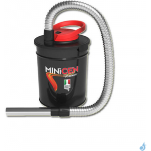 Ribimex Aspirateur a cendres MINICEN - 10 Litres - Moteur 230 V - 800 W