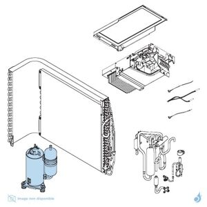 Compresseur pour unite exterieure Atlantic Fujitsu Ref. 897050