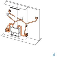 Kit de ventilation Edilkamin Air-Diffuser Distant