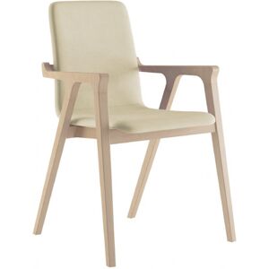 FAUTEUIL DE SALLE À MANGER AXEL EN BOIS ET TISSU