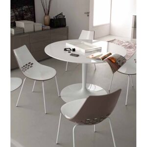 TABLE RONDE CONTEMPORAINE PIEDS TULIPE PLANET