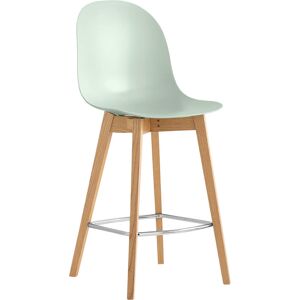 TABOURET CONTEMPORAIN SCANDINAVE ACADEMY EN BOIS ET POLYPROPYLÈNE