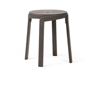 TABOURET BAS RECYCLÉ D'EXTÉRIEUR EMPILABLE STACK