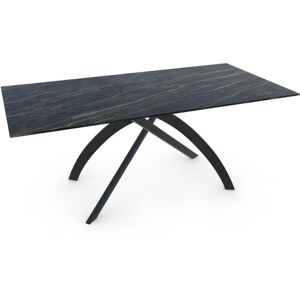 TABLE EN CÉRAMIQUE MATTE EXTENSIBLE TWIST