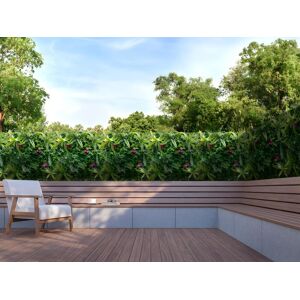 Vente-unique Mur vegetal synthetique vert - pack de 1m² - IKAZ