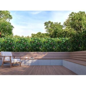 Vente-unique Mur végétal synthétique vert - pack de 1m² - IKAZ