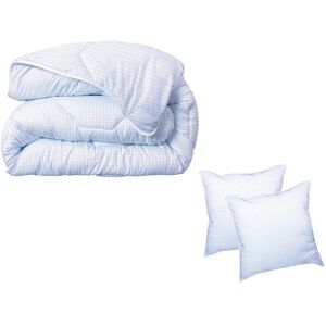 Pack DODO couette 220 x 240 cm 2 oreillers 60 x 60 cm Protection Totale anti acariens ANGE GARDIEN