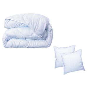 DODO Pack DODO couette 220 x 240 cm + 2 oreillers 60 x 60 cm - Protection Totale anti acariens - ANGE GARDIEN