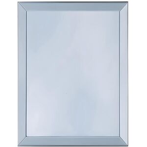 OZAIA Miroir en bois d'eucalyptus DARCY - L. 60 x H. 80 cm - Argenté