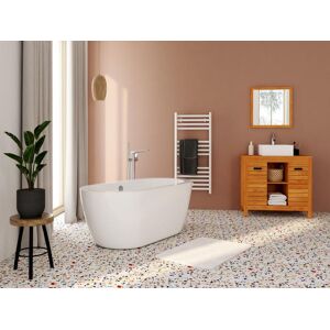 Shower Design Baignoire ilot 178L 150 x 75 x 58cm Blanche Acrylique ADRINA