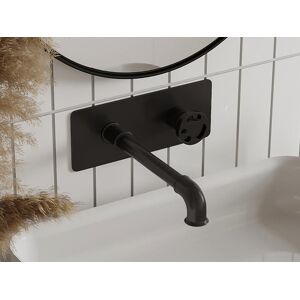 Shower & Design Robinet mitigeur mecanique a encastrer - Noir mat - KAZANKA