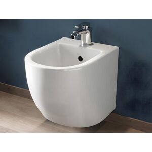 Vente unique Bidet blanc en ceramique AMARUM