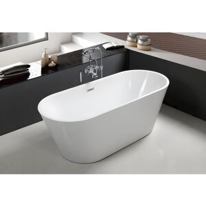 Vente unique Baignoire ilot design TWIGGY 198 L 1507058cm Blanche