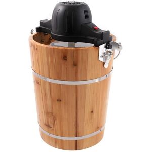 Vente-unique Sorbetière électrique GIVRETO en bois 5.5 L