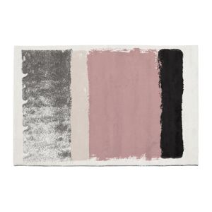 OZAIA Tapis 160 x 230 cm Rose gris et blanc CAMDEN