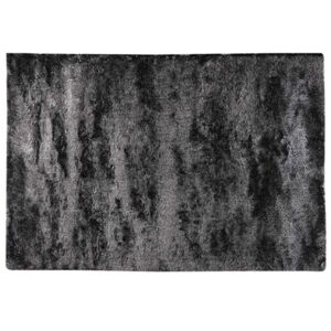 OZAIA Tapis shaggy a poils longs ultra doux - 160 x 230 cm - Anthracite - DOLCE