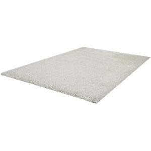 OZAIA Tapis shaggy a poils longs microfibre 160 x 230 cm Blanc HARVEY