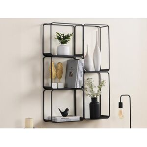 Vente unique Etagere 5 tablettes Metal Noir ASUNTA