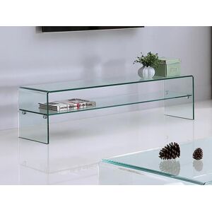 Vente unique Meuble TV STILEOS 1 niche Verre trempe