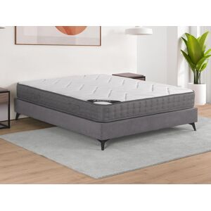 Matelas 140 x 190 cm ressorts ensaches 5 zones accueil memoire de forme ep23cm BABYLONE de YSMEE