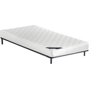 Vente uniquecom Ensemble cadre a lattes matelas mousse DANAE de DREAMEA 15cm epaisseur 90 x 190 cm