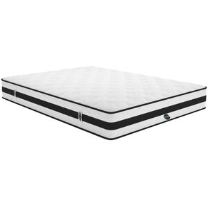 Vente uniquecom Matelas naturel 140 x 190 cm ressorts ensaches 5 zones ep24cm AGATHE de NATUREA