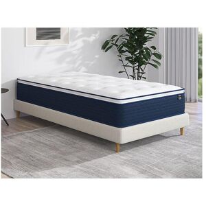 Matelas 90 x 190 cm ressorts ensaches et surmatelas integre ep24cm ALTIER de YSMEE