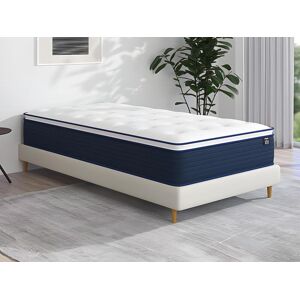 Matelas 80 x 200 cm ressorts ensaches et surmatelas integre ep24cm ALTIER de YSMEE