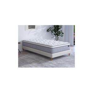 Matelas 90 x 200 cm ressorts ensaches ep22cm SERENITE de YSMEE