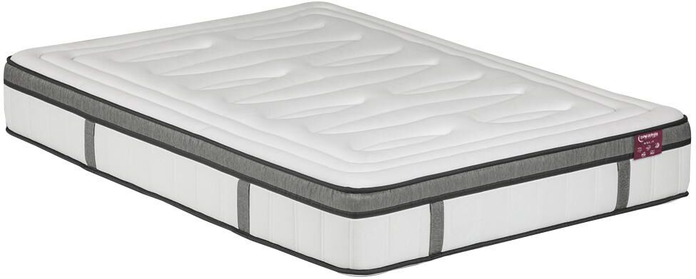 Vente-unique.com Matelas 160 x 200 cm ressorts ensachés 7 zones et mémoire de forme ép.30cm - OLIANE de DREAMEA