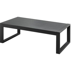 Table basse de jardin en aluminium Anthracite MOLOKAI de MYLIA