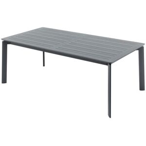 Table a manger de jardin extensible en aluminium L200300 cm Anthracite MILLAU de MYLIA