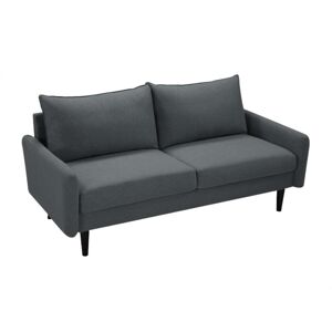 Vente unique Canape 3 places en tissu HALIA Gris