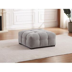 Pouf en tissu chine gris DILOME de Pascal Morabito