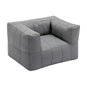 Fauteuil de jardin avec accoudoirs en tissu Anthracite LIVAI de MYLIA