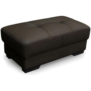 Vente uniquecom Pouf en cuir METROPOLITAN II Marron