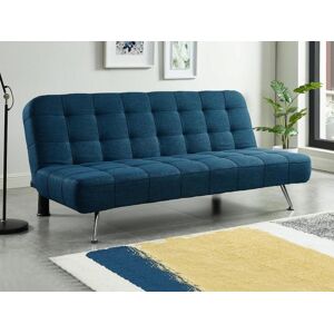 Vente-unique Canapé convertible clic-clac en tissu MURNI - Bleu