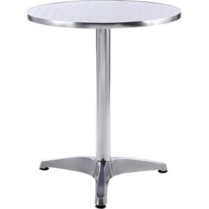 Table de jardin ronde en aluminium D.60 cm - MONTMARTRE de MYLIA