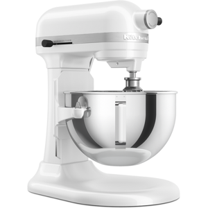 KitchenAid Heavy Duty 5KSM55SXX-EWH Blanc - Batteur mélangeur planétaire