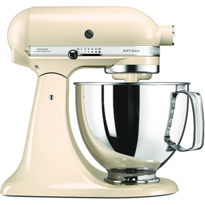 KitchenAid Artisan 5KSM125-EAC Crème - Batteur mélangeur planétaire avec tête relevable