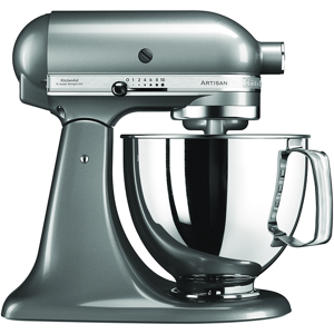 KitchenAid Artisan 5KSM125-ECU Argent - Batteur mélangeur planétaire avec tête relevable